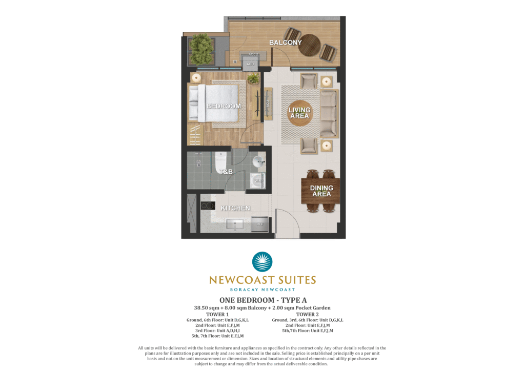 8.03 - 1BR TYPE A - 48.5SQM