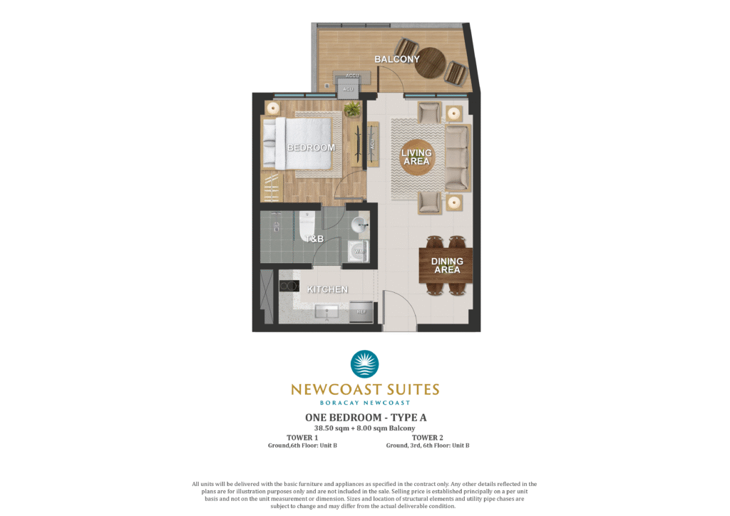 8.05 - 1BR TYPE A.1 - 46.5SQM