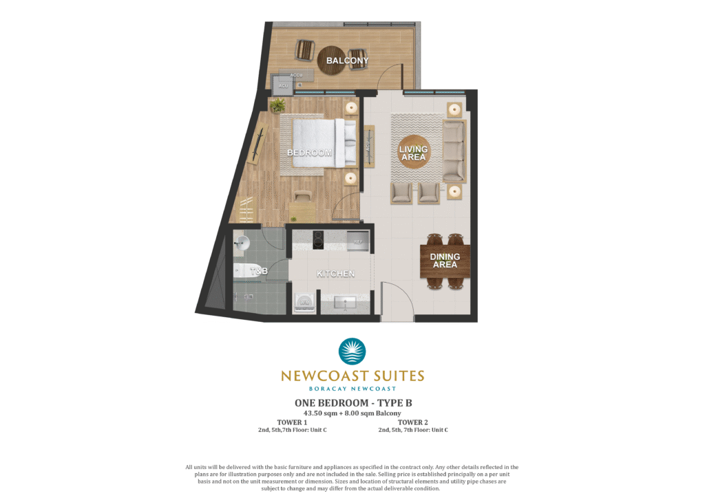 8.07 - 1BR TYPE B - 51.5SQM