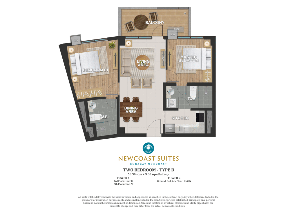 8.11 - 2BR TYPE B - 67.5SQM